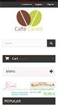 Mobile Screenshot of caffe-cataldi.fr